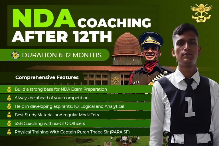 best NDA coaching in Dehradun with hostel