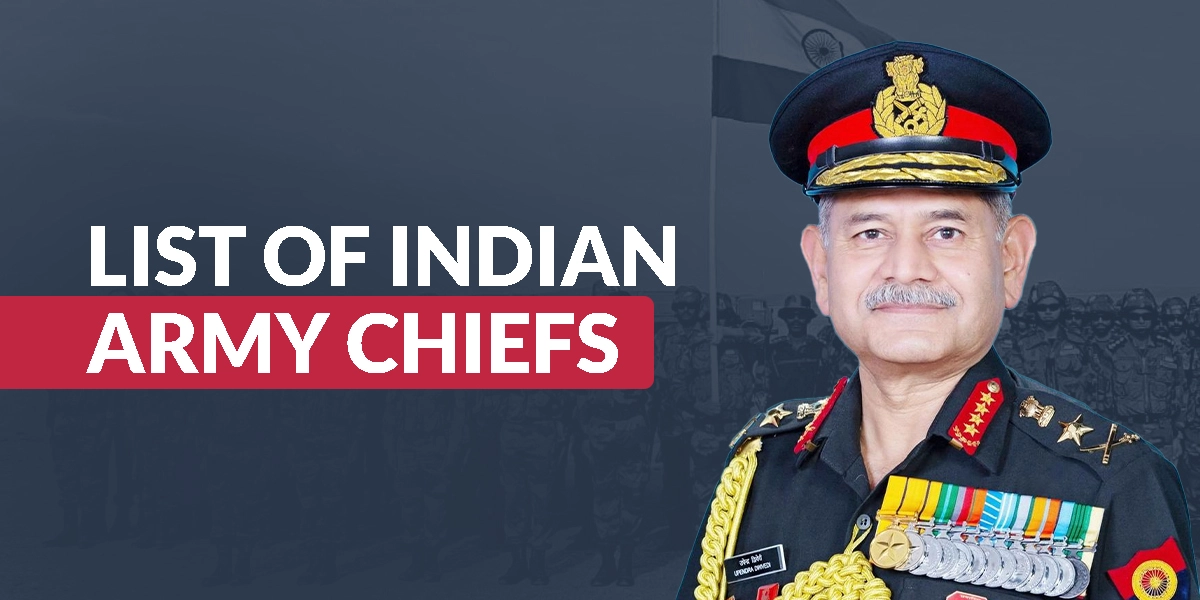 List of Indian Army Chiefs