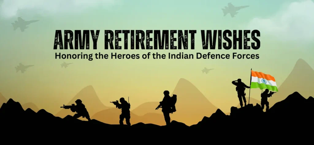 Army Retirement Wishes