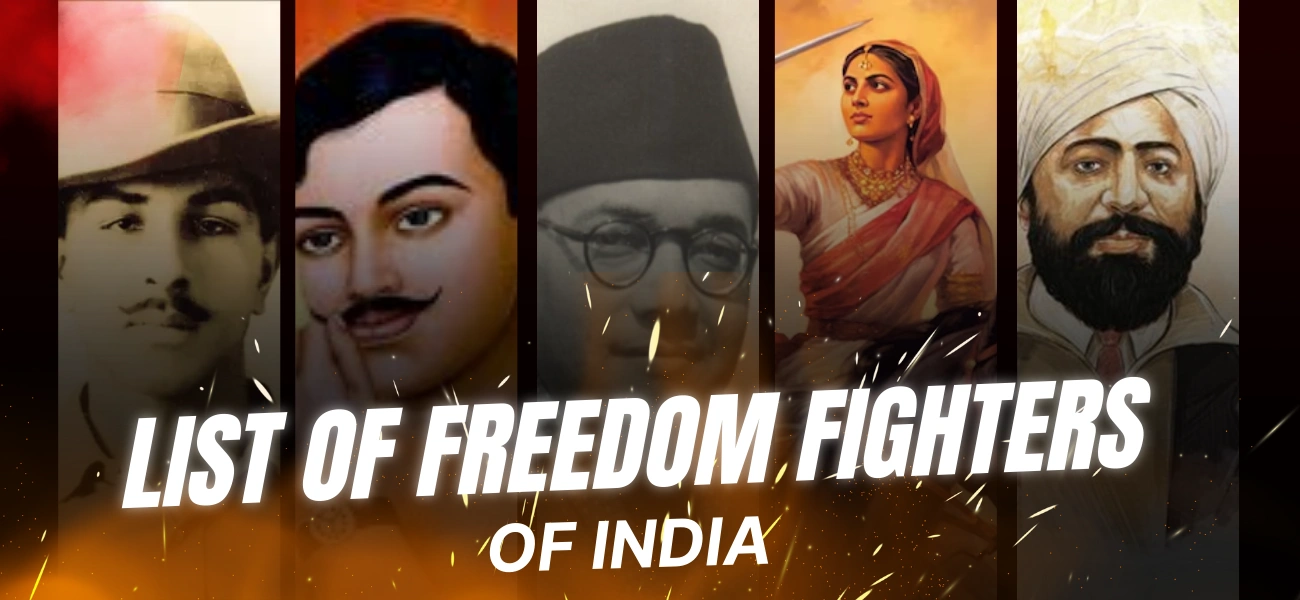 List of freedom fighters of India