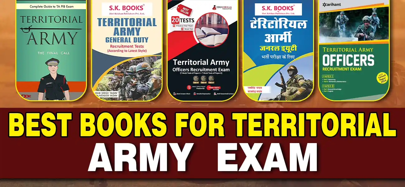 best books for territorial army exam