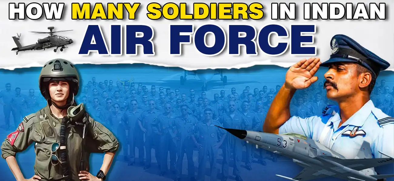 how many soldiers in indian air force