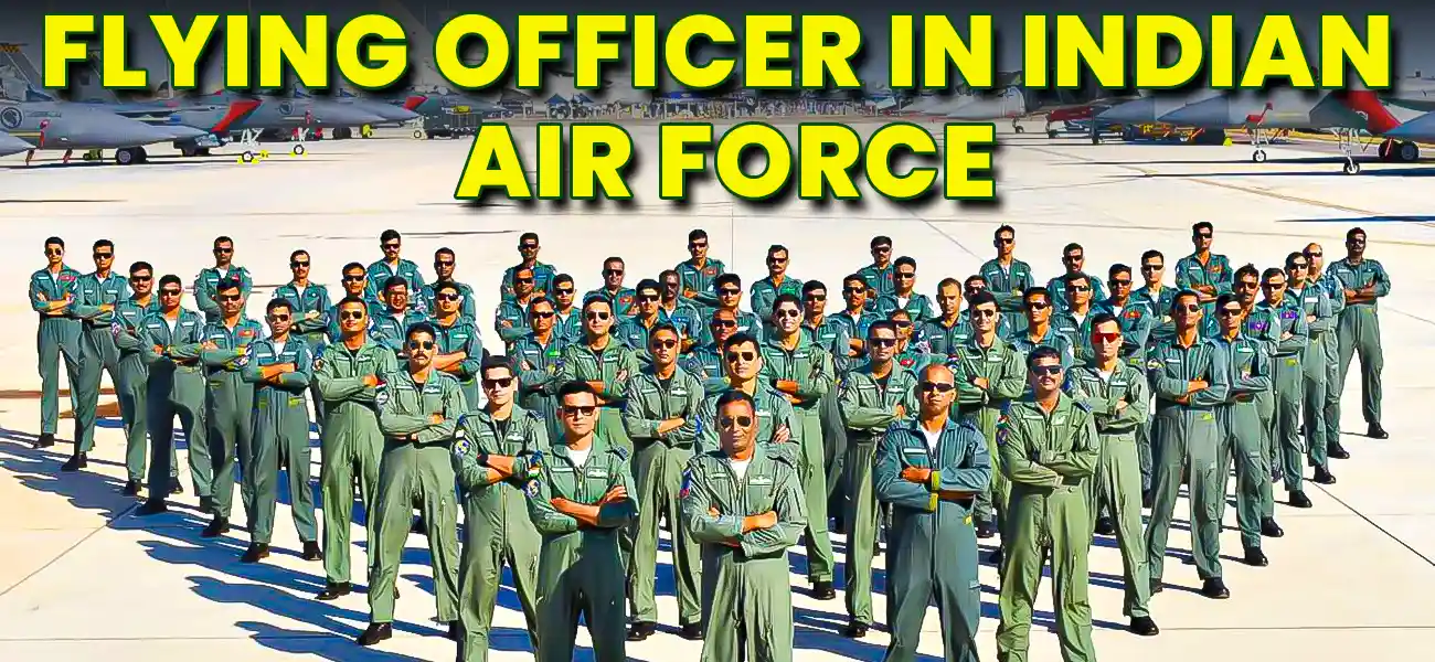 Flying Officer in Indian Air Force