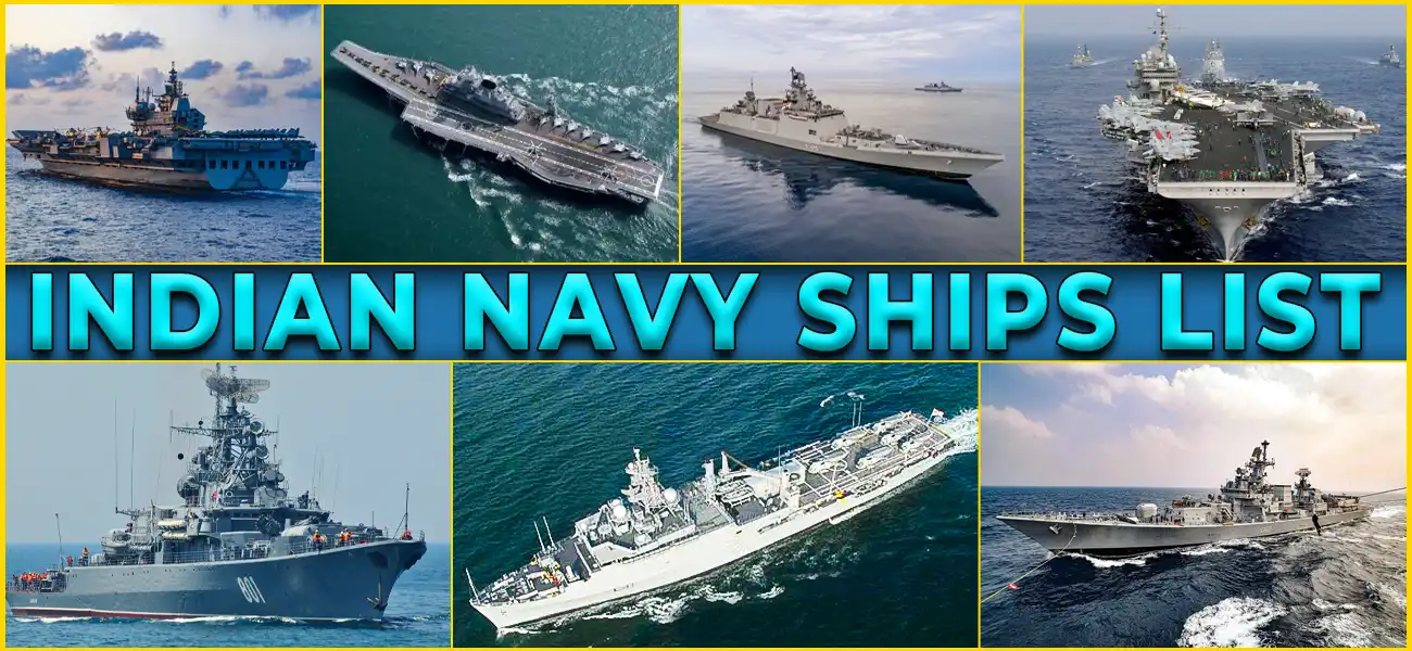 Indian Navy Ships List
