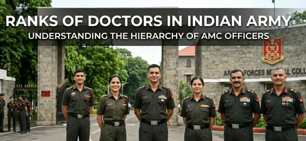 Ranks of Doctors in Indian Army 3 ranks of doctors in indian army