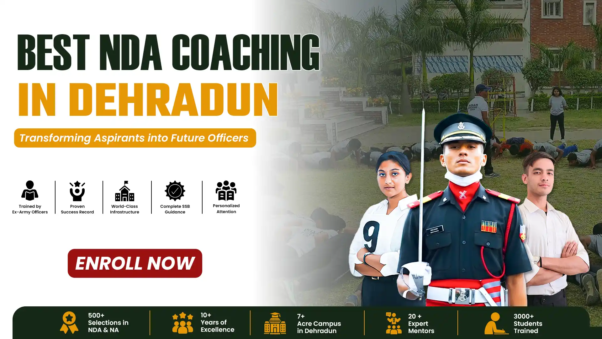Best NDA Coaching in Dehradun – Indian Defence Academy