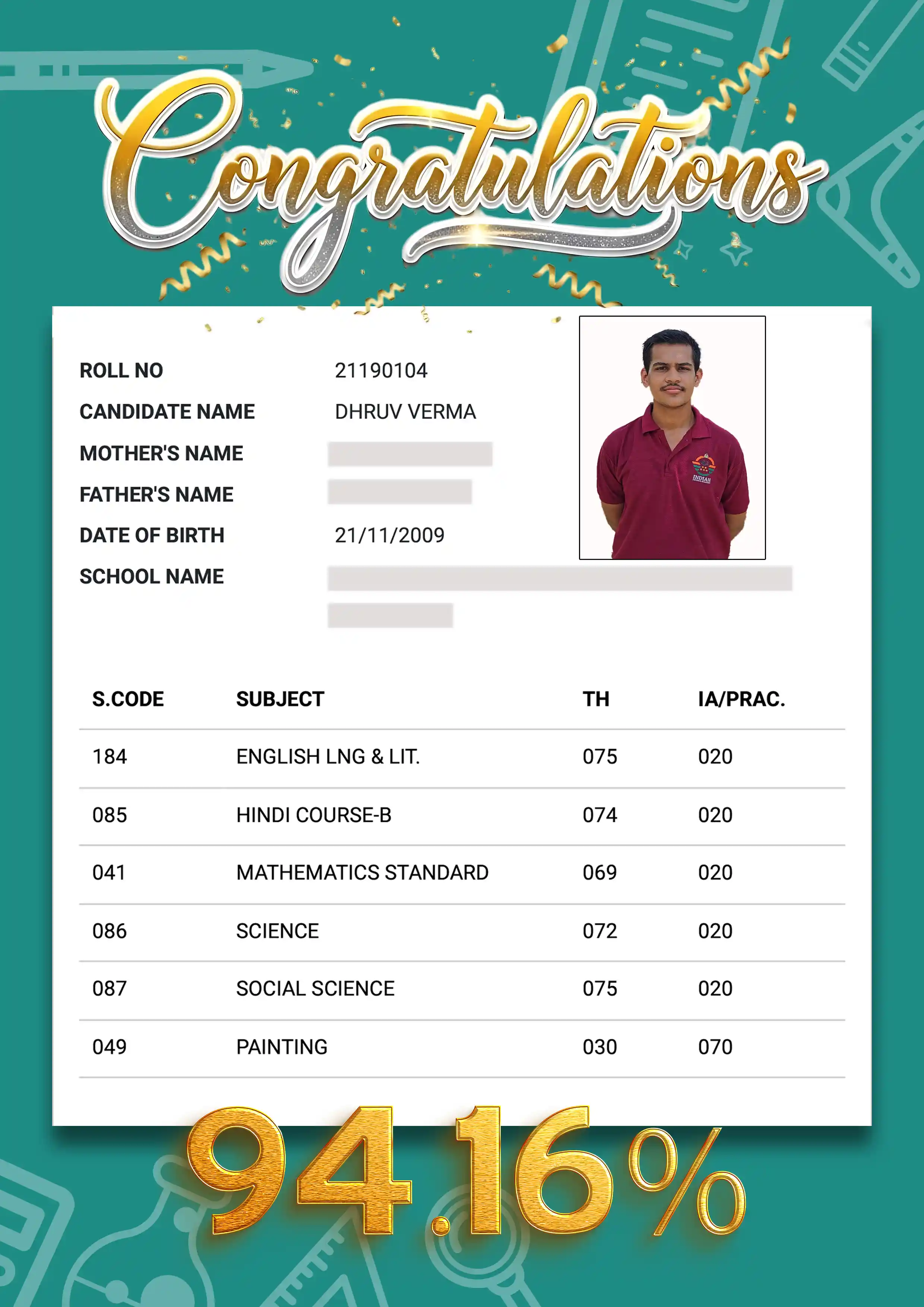 Best NDA coaching in India 12 Dhruv Verma
